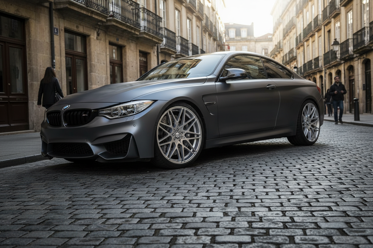 Formula Silver Machined on BMW M4 - Realistic